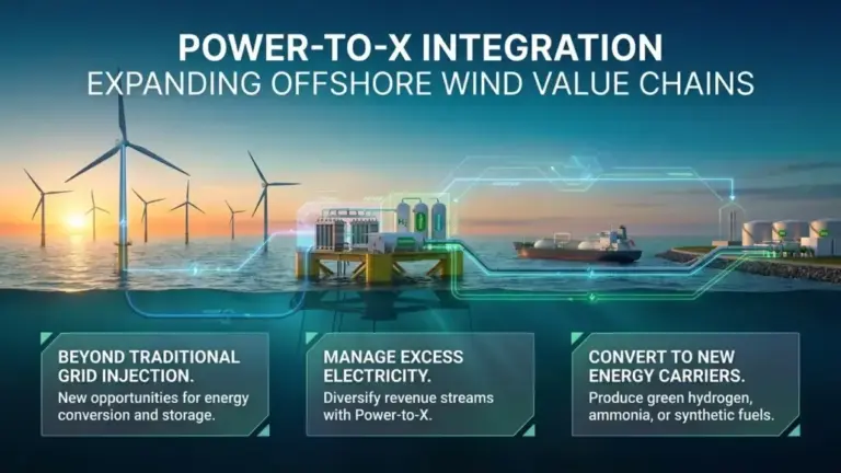 Power-to-X Integration Expanding Offshore Wind Value Chains