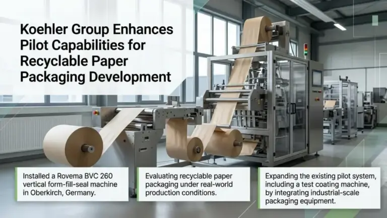 Koehler Group Enhances Capabilities for Recyclable Paper Packaging Development