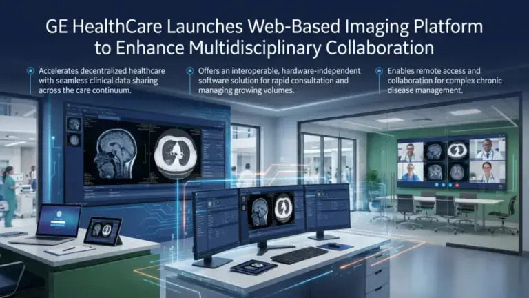 GE HealthCare Launches Web-Based Imaging Platform to Enhance Multidisciplinary Collaboration