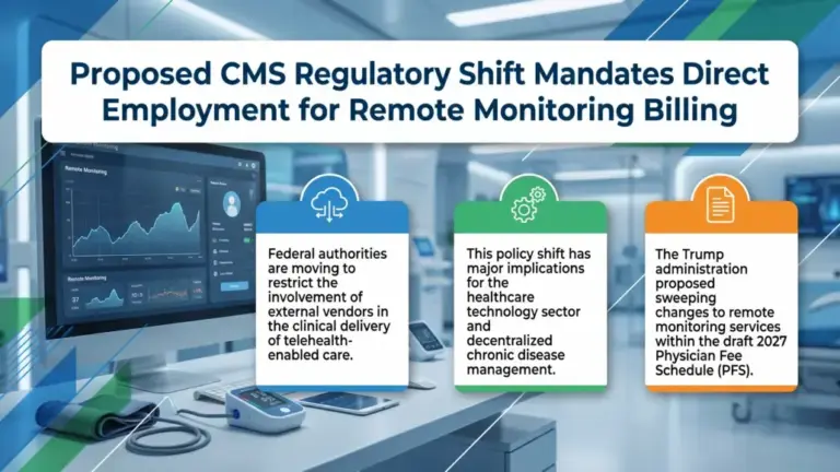 Proposed CMS Regulatory Shift Mandates Direct Employment for Remote Monitoring Billing