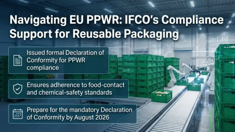 Ifco Supports Industry Compliance with EU Packaging and Packaging Waste Regulation