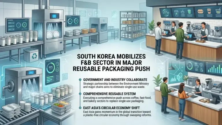 South Korea Mobilizes F&B Sector in Major Reusable Packaging Push