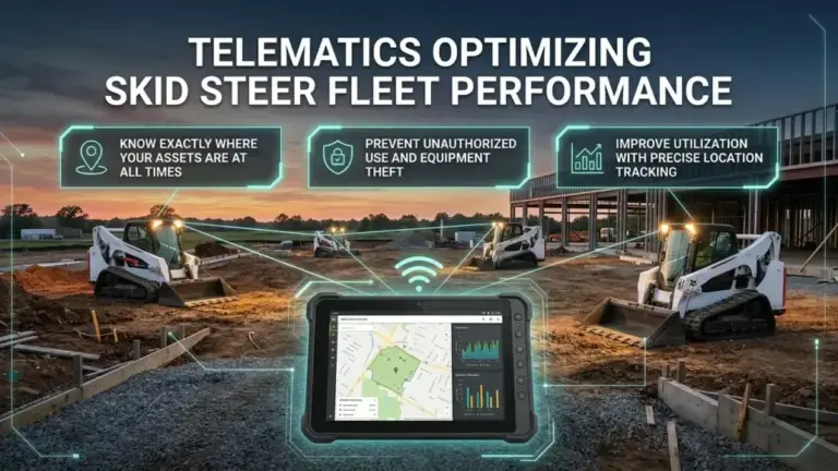 Telematics Optimizing Skid Steer Fleet Performance