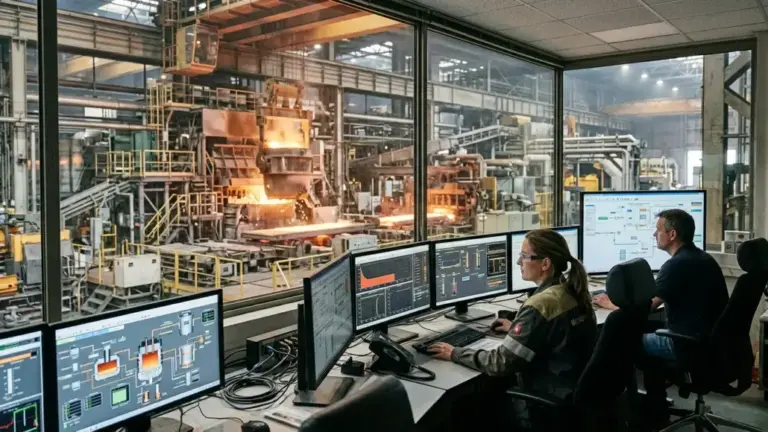 Smart Automation Systems Power Advanced Metallurgical Plants