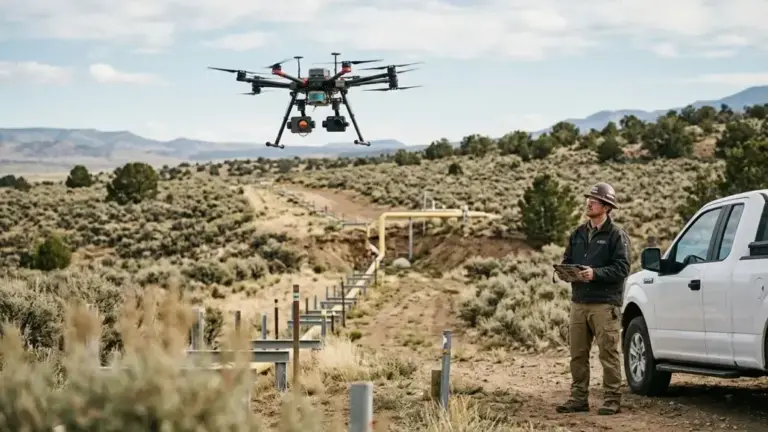 Drones and Robotics Modernizing Smart Pipeline Inspection