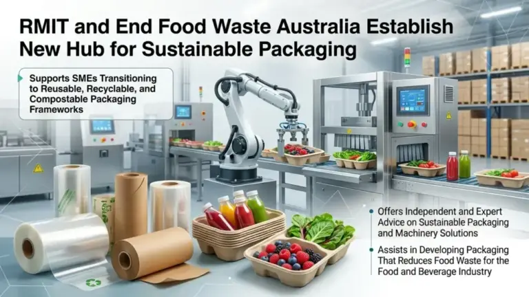 RMIT and End Food Waste Australia Establish New Hub for Sustainable Packaging