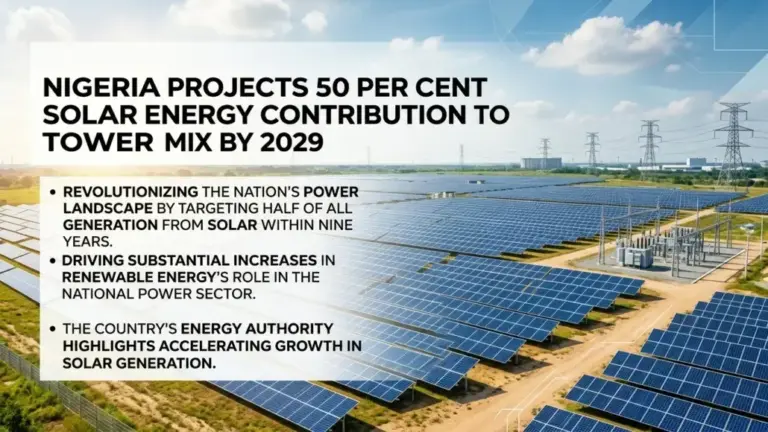 Nigeria Projects 50 Per Cent Solar Energy Contribution to Power Mix by 2029