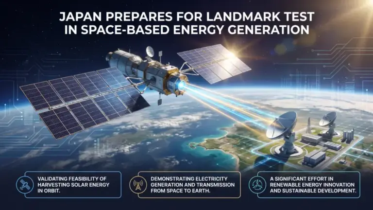 Japan Prepares for Landmark Test in Space-Based Energy Generation