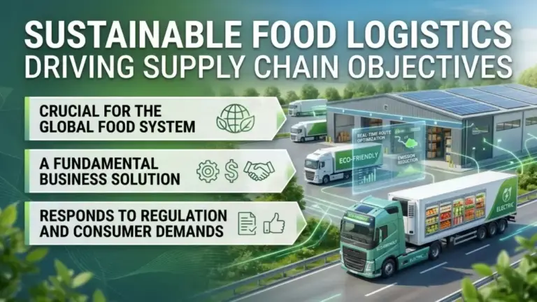 Sustainable Food Logistics Driving Supply Chain Objectives