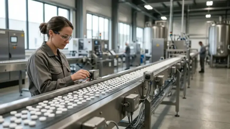 AI-Driven Predictive Maintenance Optimizing Tablet Conveyors