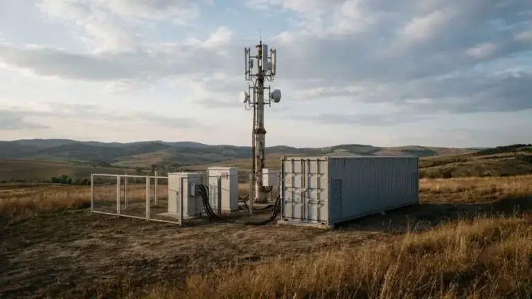 First Telecom Grid Energy Storage Project in Romania