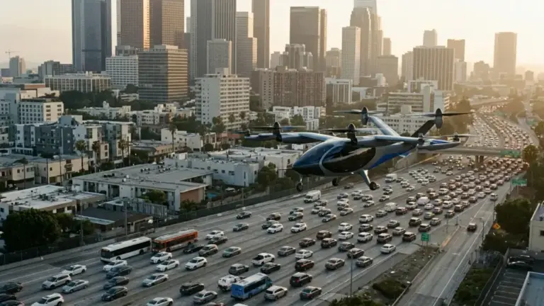 Air Taxis Transforming Urban Traffic Congestion Problems