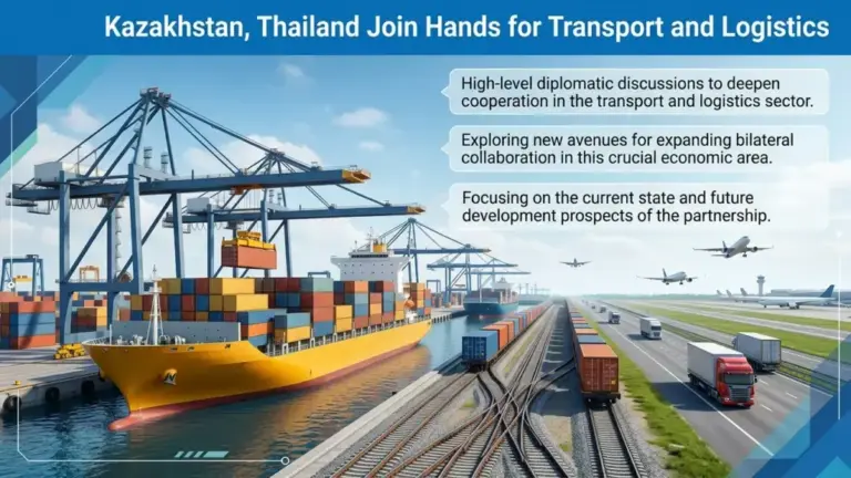 Kazakhstan, Thailand Join Hands for Transport and Logistics