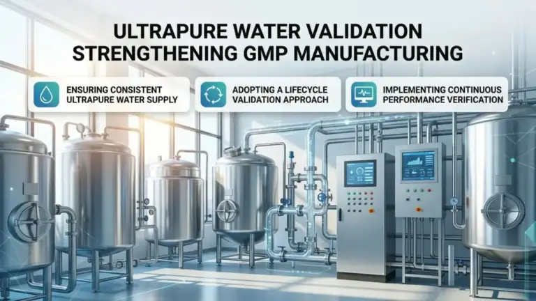 Ultrapure Water Validation Strengthening GMP Manufacturing