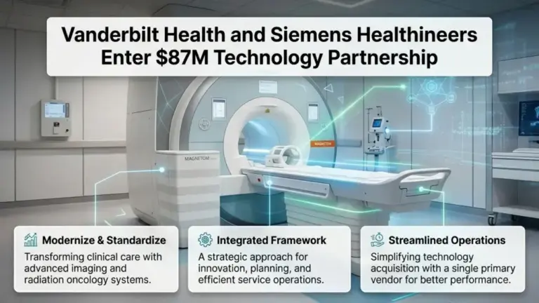 Vanderbilt Health and Siemens Healthineers Enter $87M Technology Partnership