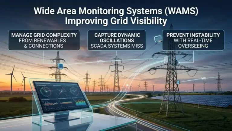 Wide Area Monitoring Systems (WAMS) Improving Grid Visibility