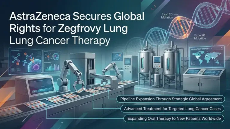 AstraZeneca Secures Global Rights for Zegfrovy Lung Cancer Therapy