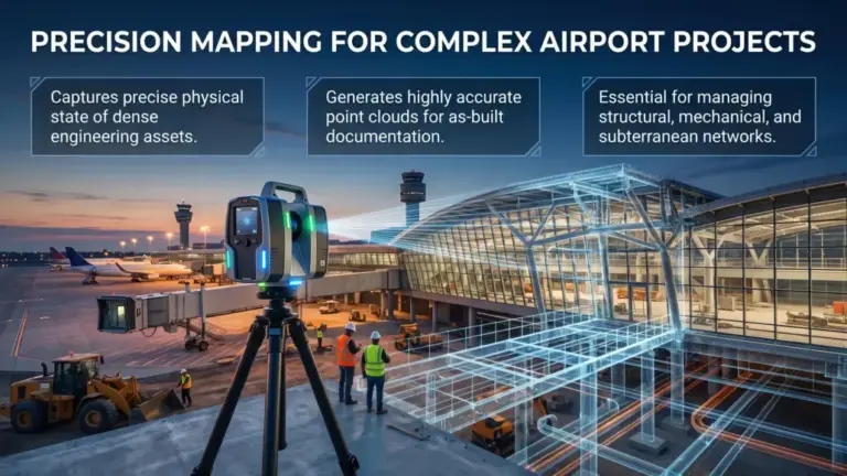 3D Laser Scanning Improving As-Built Documentation for Airport Projects