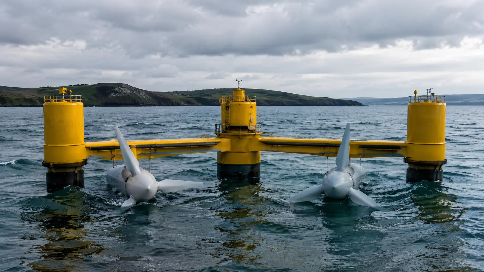 Floating Tidal Turbines Unlocking Deep-Water Marine Power