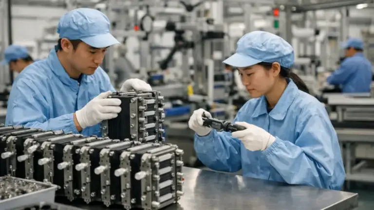 AEM Electrolyzer Stack Manufacturing in China by Enapter