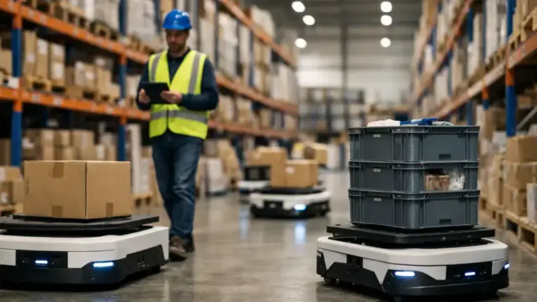 AI-Powered AMRs Enhancing Warehouse Productivity and Growth