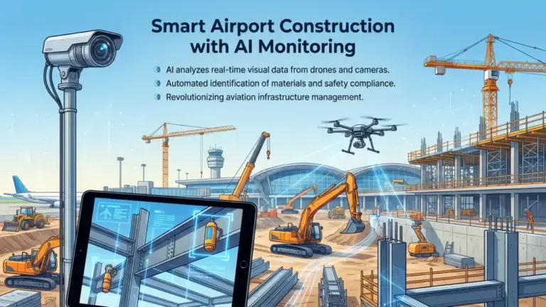 AI-Driven Site Monitoring Transforming Airport Construction Projects