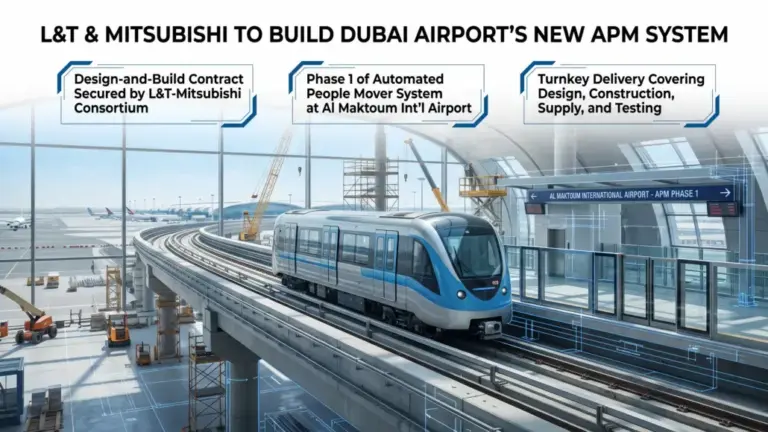 Al Maktoum Airport: APM-LT Mitsubishi Consortium Secures $560M Design and Build Contract in Dubai