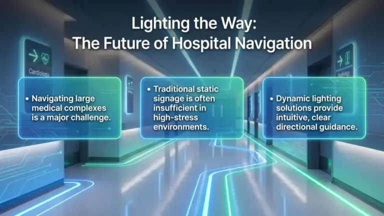 Architectural Lighting Design Improving Hospital Wayfinding