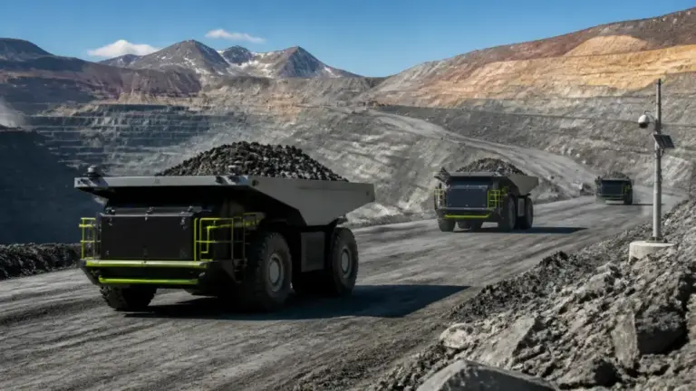 SANY Ships Autonomous Electric Mining Trucks to South America
