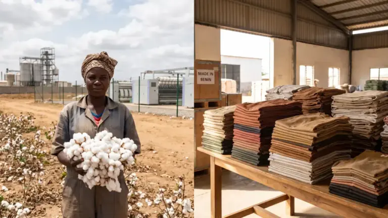 Benin’s Industrial Zone Transforms Raw Cotton Into Finished Textiles for Global Markets