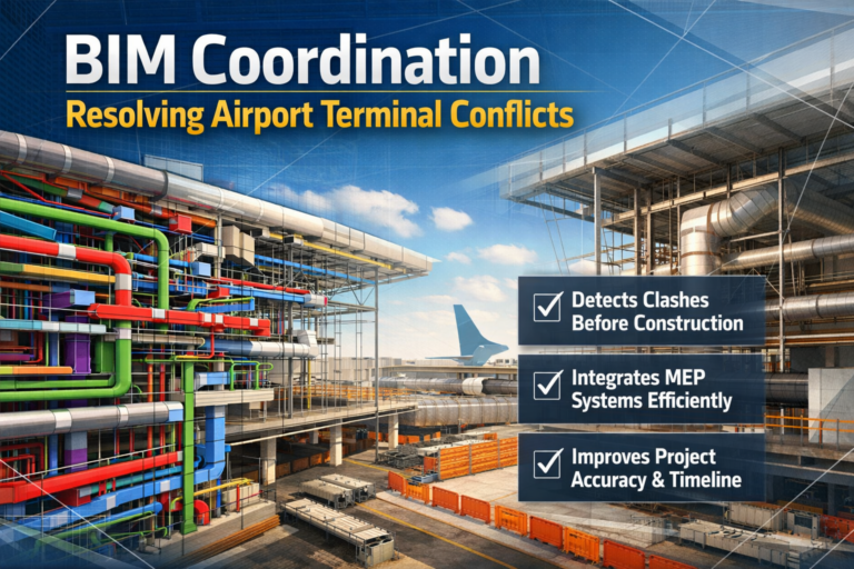 BIM Coordination Optimizing Airport Terminal Construction
