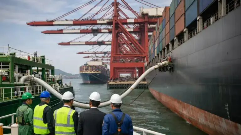 Biomethanol Bunkering Operation Boost by Shanghai Electric