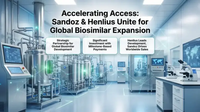 Sandoz Expands Global Pipeline with Multi-Product Biosimilar Agreement