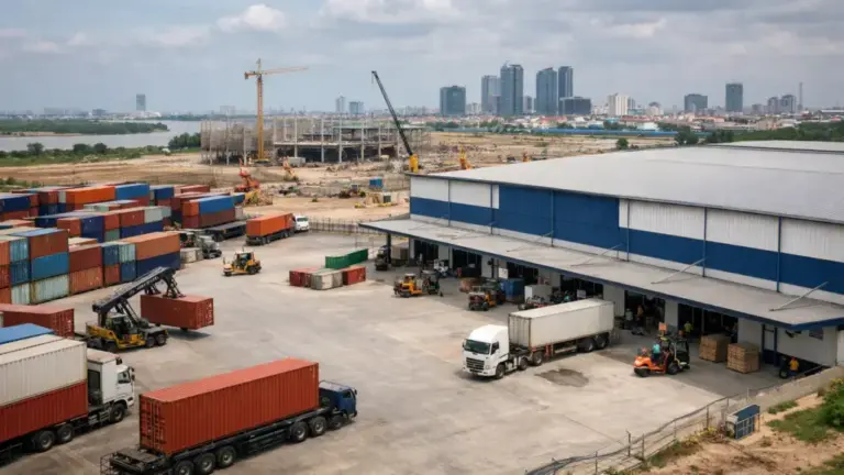 Cambodia Container Freight Station Boost by Kuehne+Nagel
