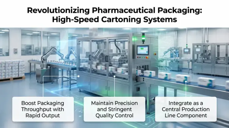 Optimizing Efficiency with High-Speed Cartoning Systems Increasing Pharmaceutical Packaging Throughput