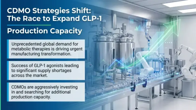 GLP-1 Capacity Expansion Reshaping CDMO Manufacturing