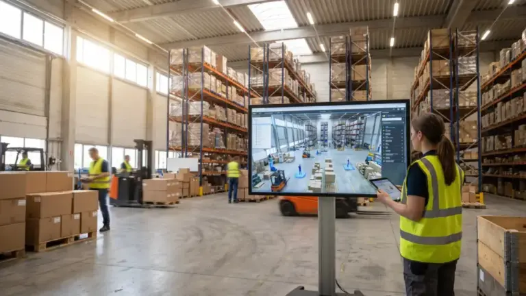 Digital Twins Optimizing Warehouse Layout and Operations