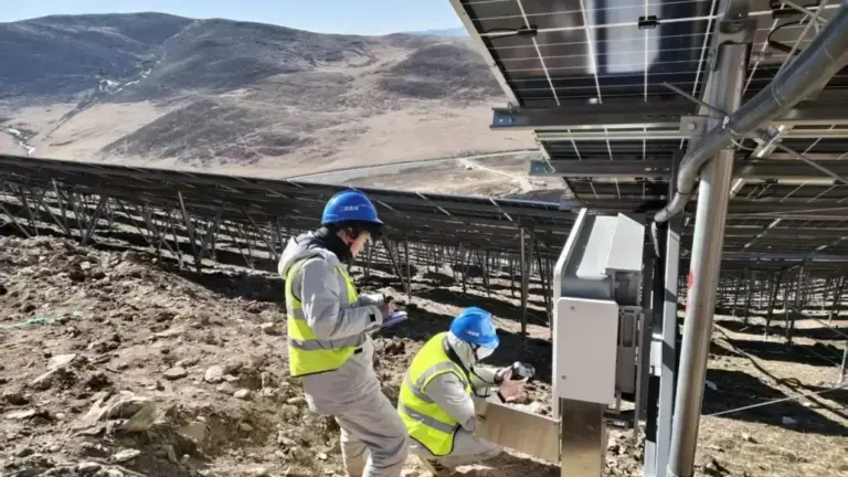 Field Test Case of a Southwest China Photovoltaic Base