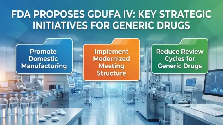 FDA Releases Proposed Commitment Letter for Next Generic Drug User Fee Agreement