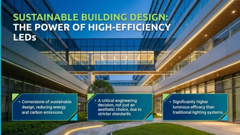 High-Efficiency LED Systems Supporting Sustainable Building Design