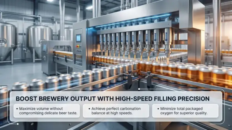High-Speed Filling Systems Improving Beer Packaging Line Efficiency