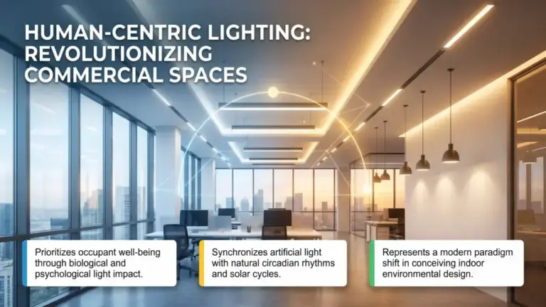 Human-Centric Lighting Design Enhancing Indoor Building Environments
