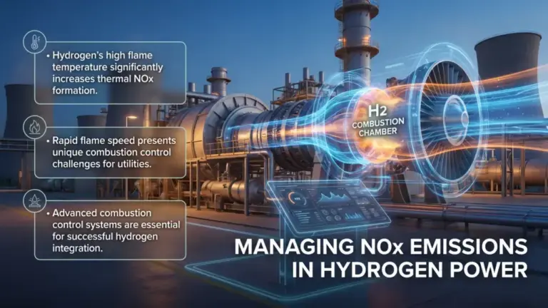Hydrogen Combustion Control Systems Managing NOx in Power Generation