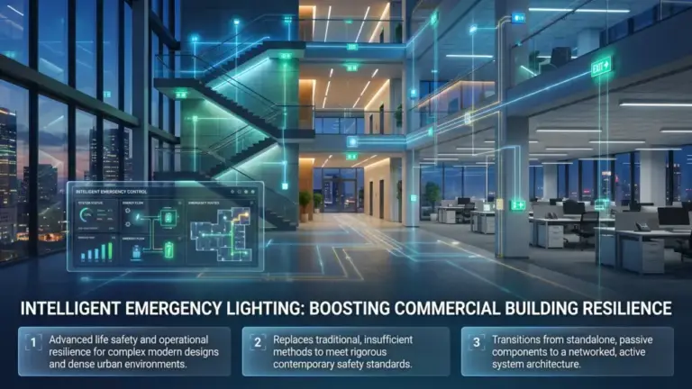 Intelligent Emergency Lighting Improving Commercial Building Resilience