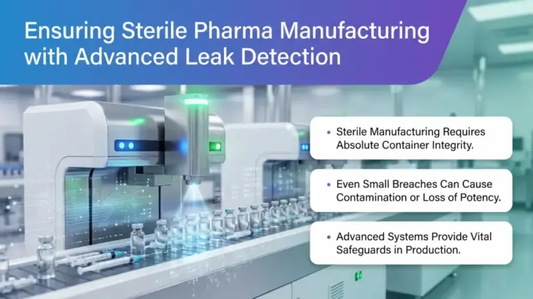 Critical Leak-Detection Systems Improving Pharmaceutical Container Integrity