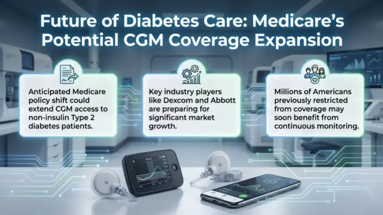Dexcom and Abbott Await Medicare CGM Coverage Expansion for Non-Insulin Diabetes Patients