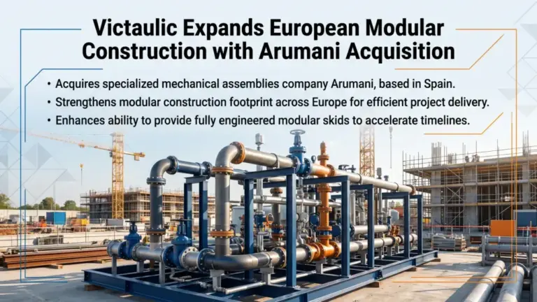 Victaulic Expands European Presence with Acquisition of Arumani