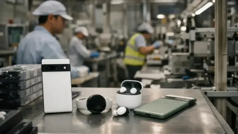 Google Plans Pixel Hardware Production Out of China by 2027