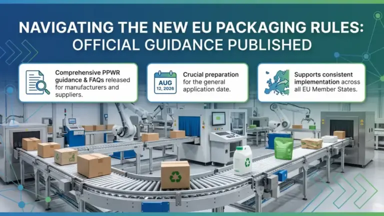 European Commission Releases PPWR Guidance ahead of August 2026 Implementation