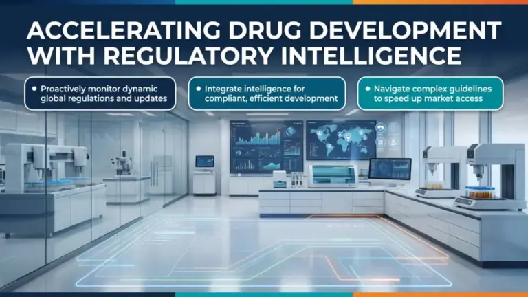 Regulatory Intelligence Supporting Accelerated Drug Development